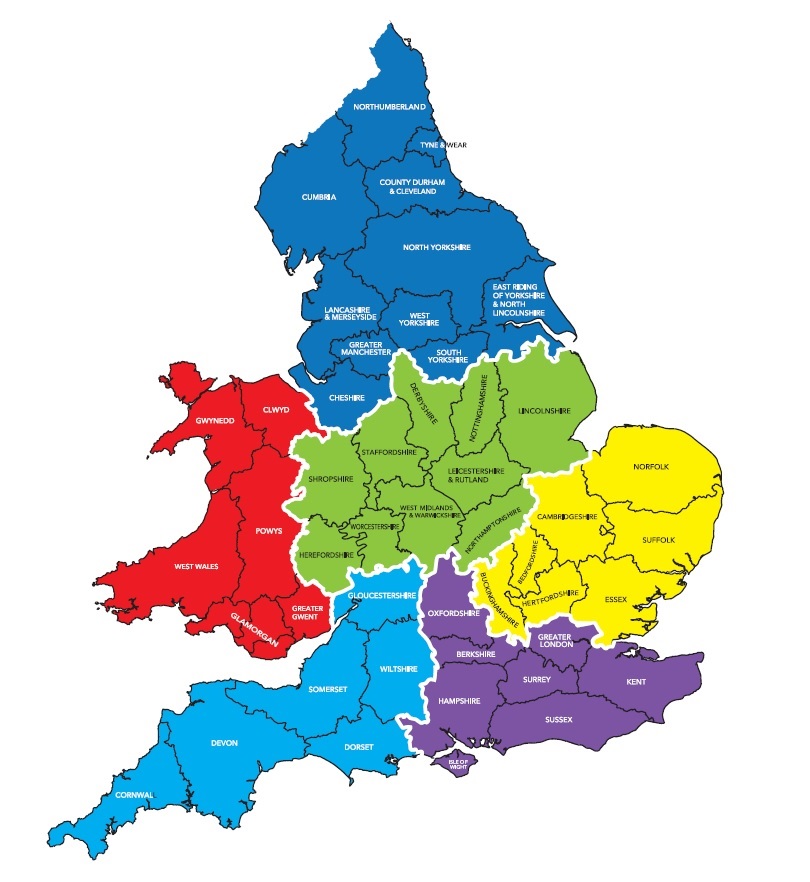 SLCC Branch Map